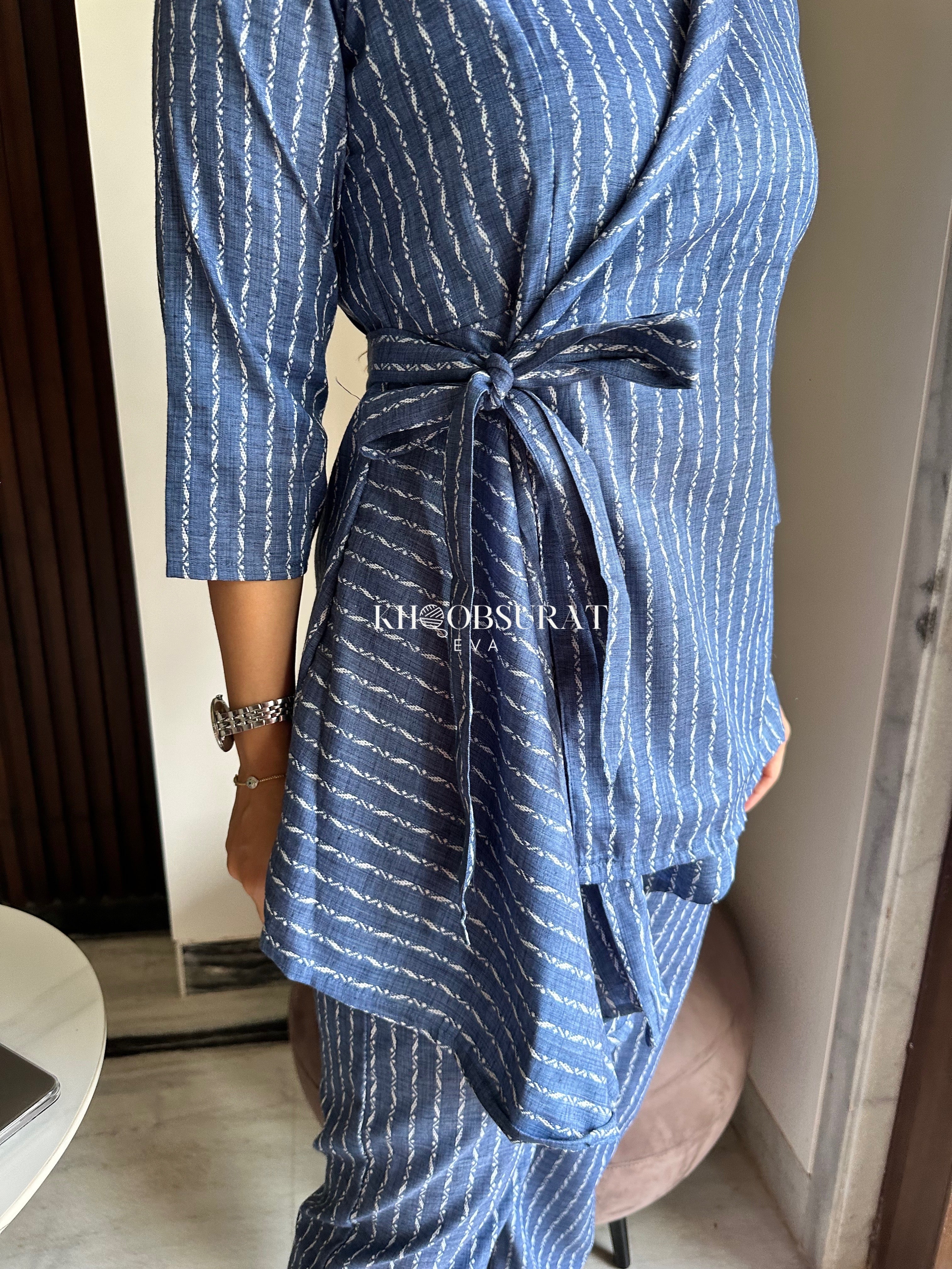 STYLE BLUE CO-ORD SET