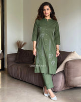 City Chic Green Kurta Set