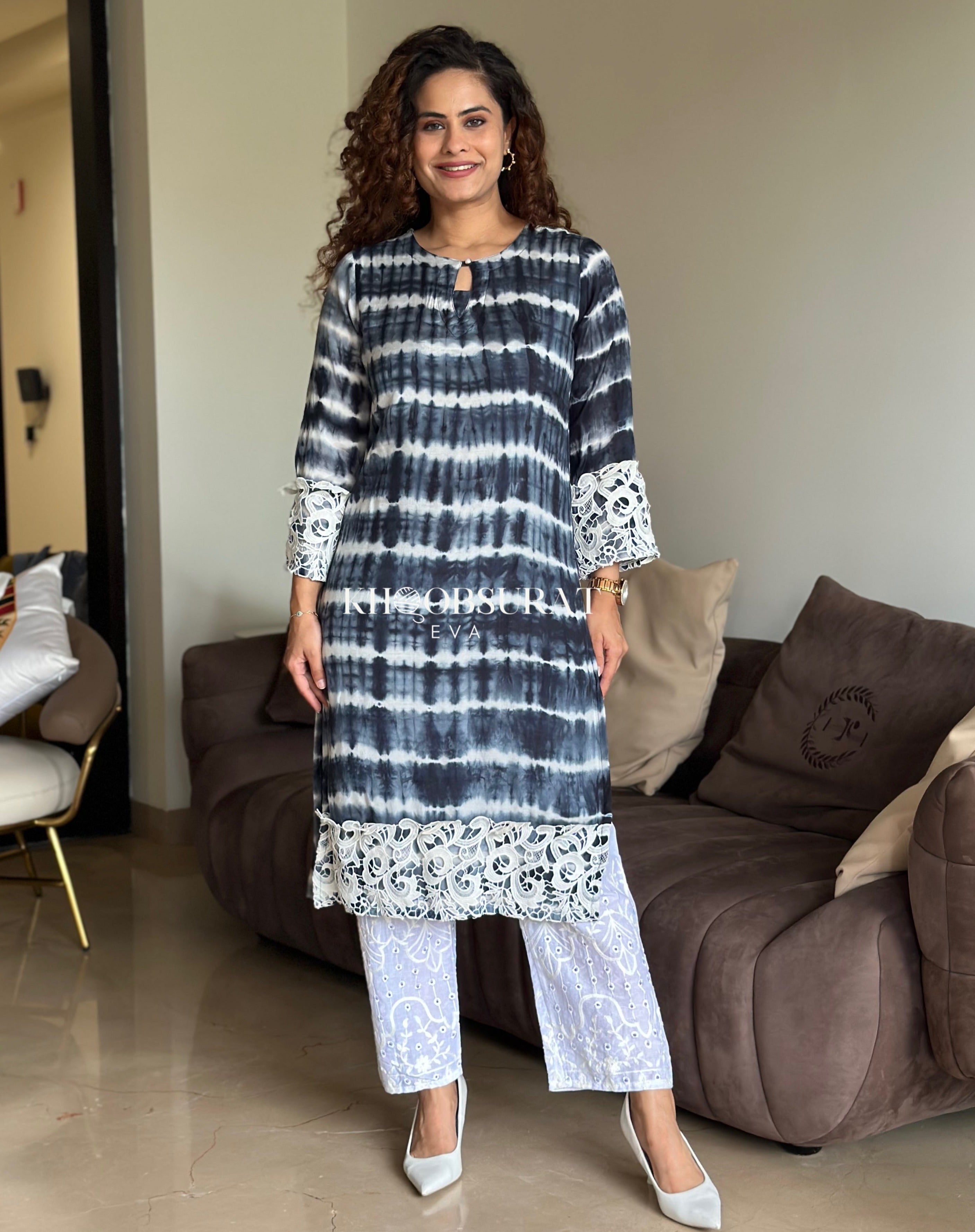 Tie Dye Shibori Kurta Sets