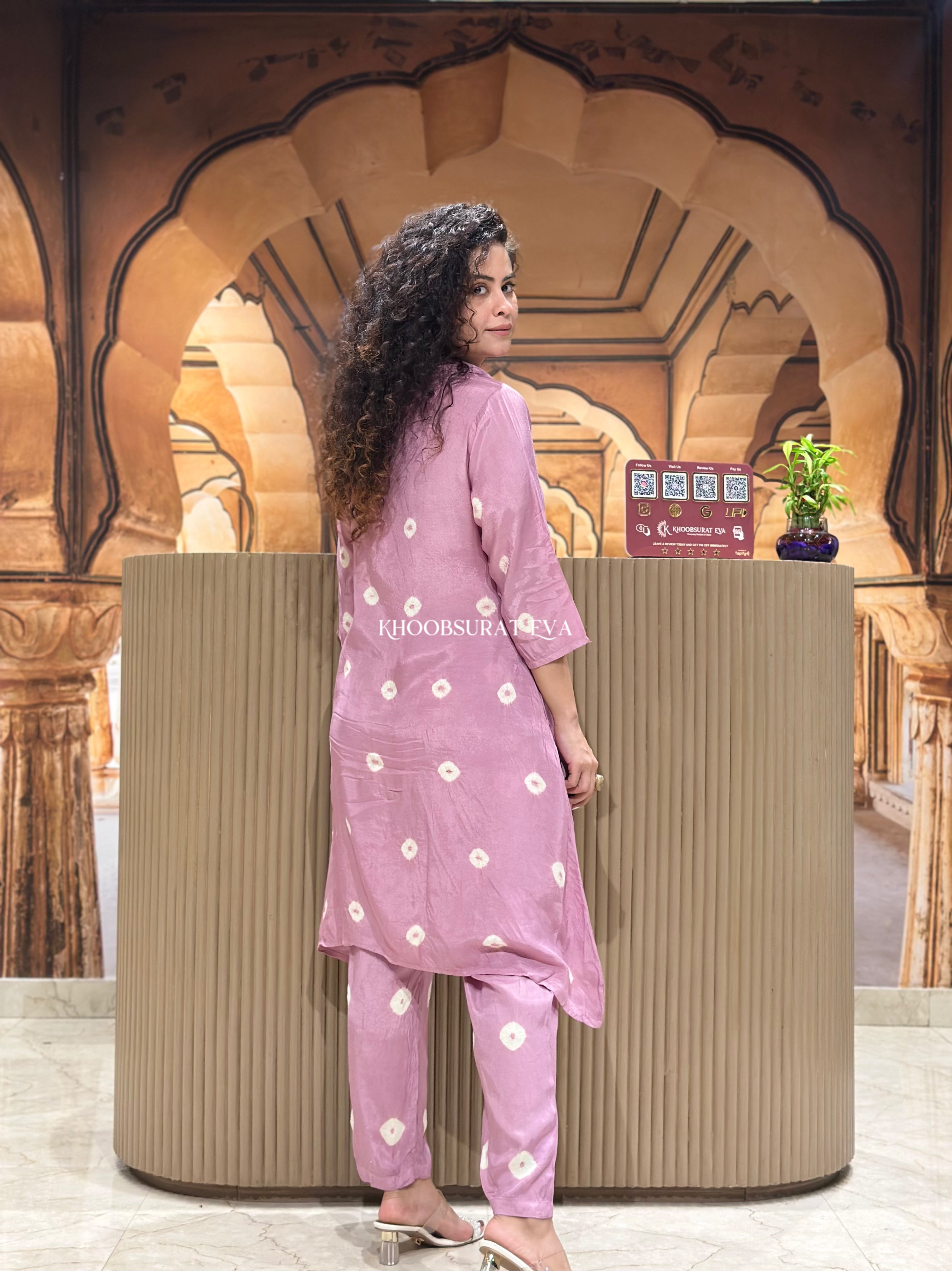 Pinkissimo Lilac Coord Set