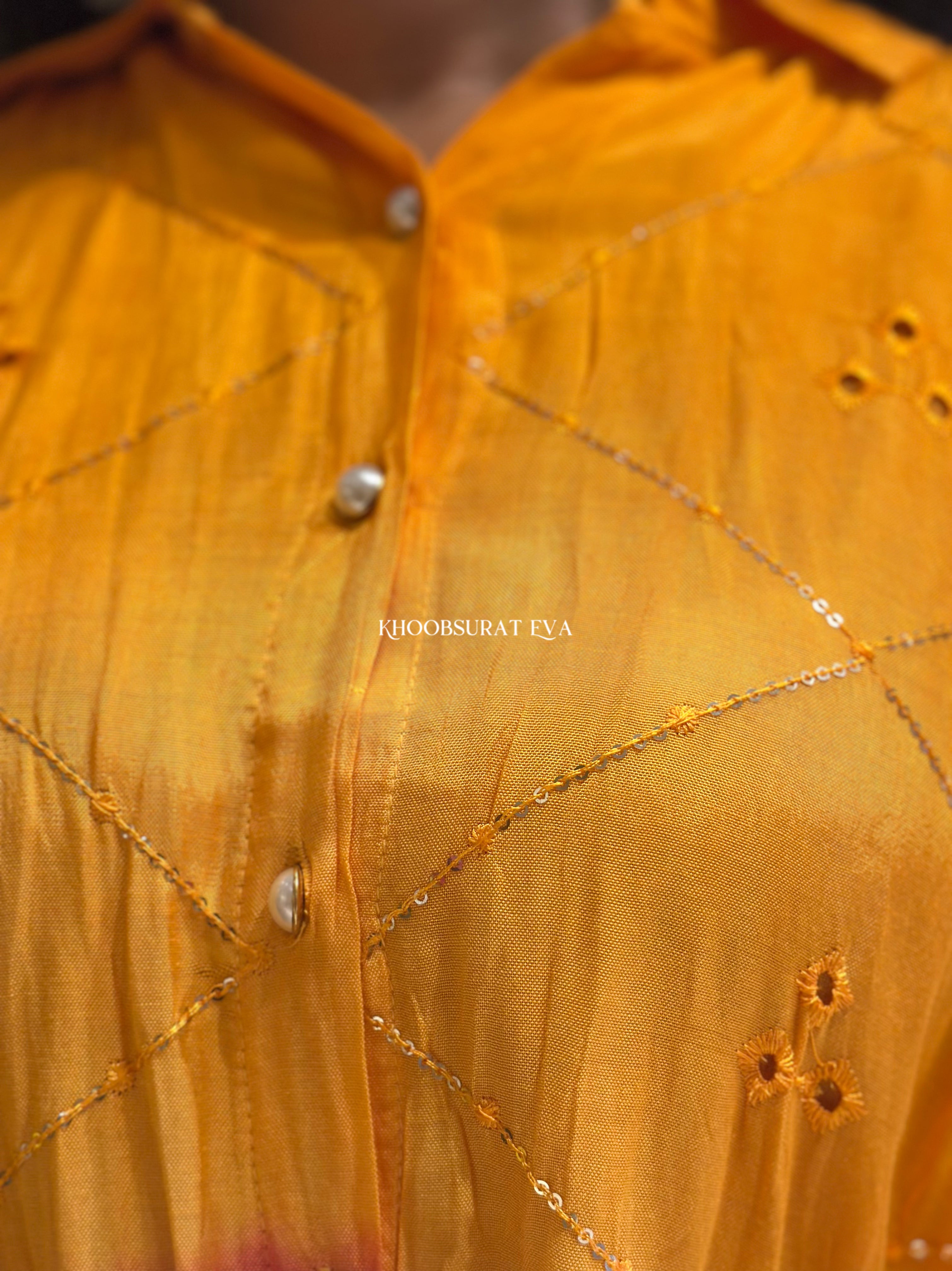 Heritage Hues Kaftan Coord Set