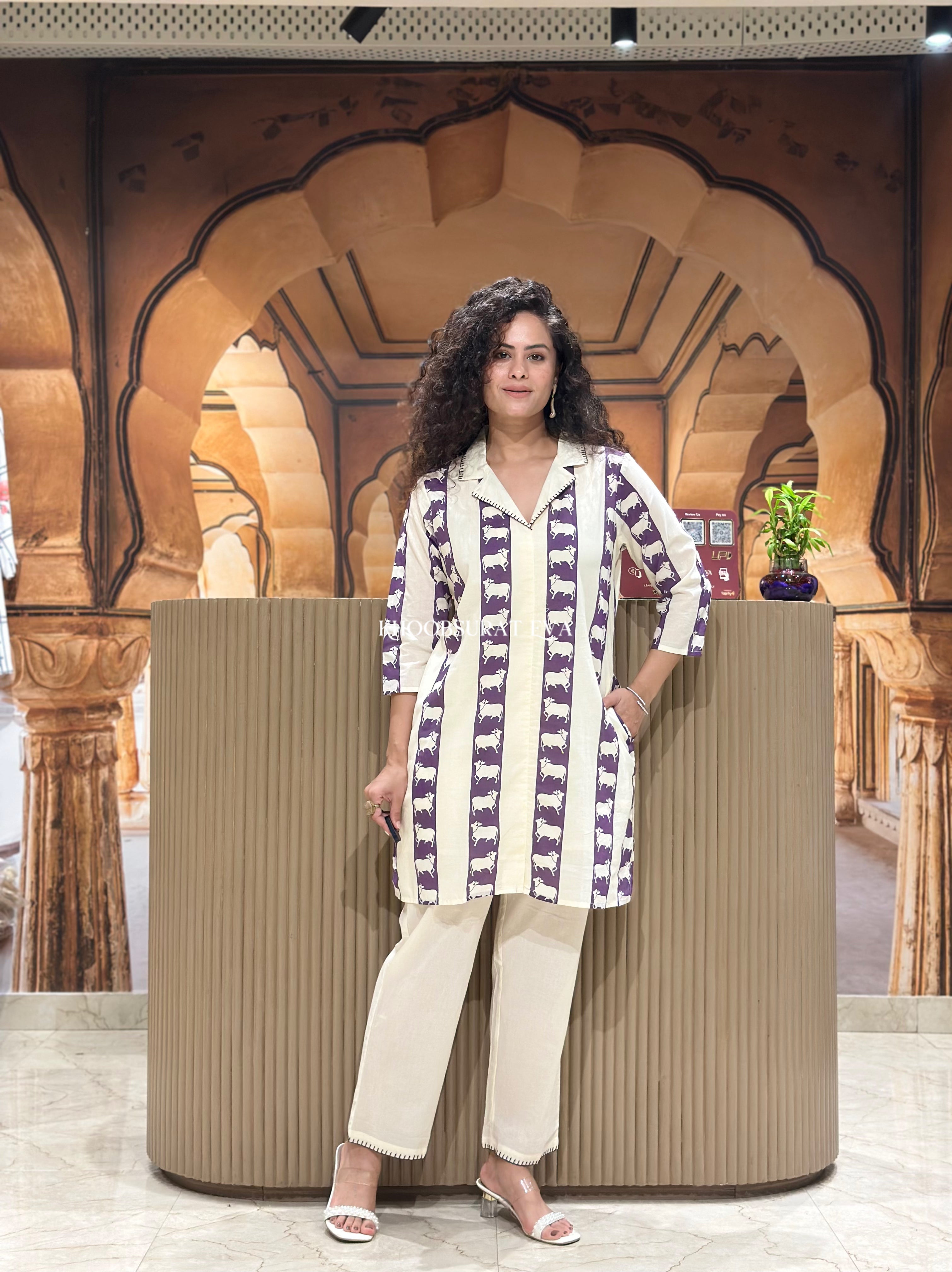 Office Look Kurta Set