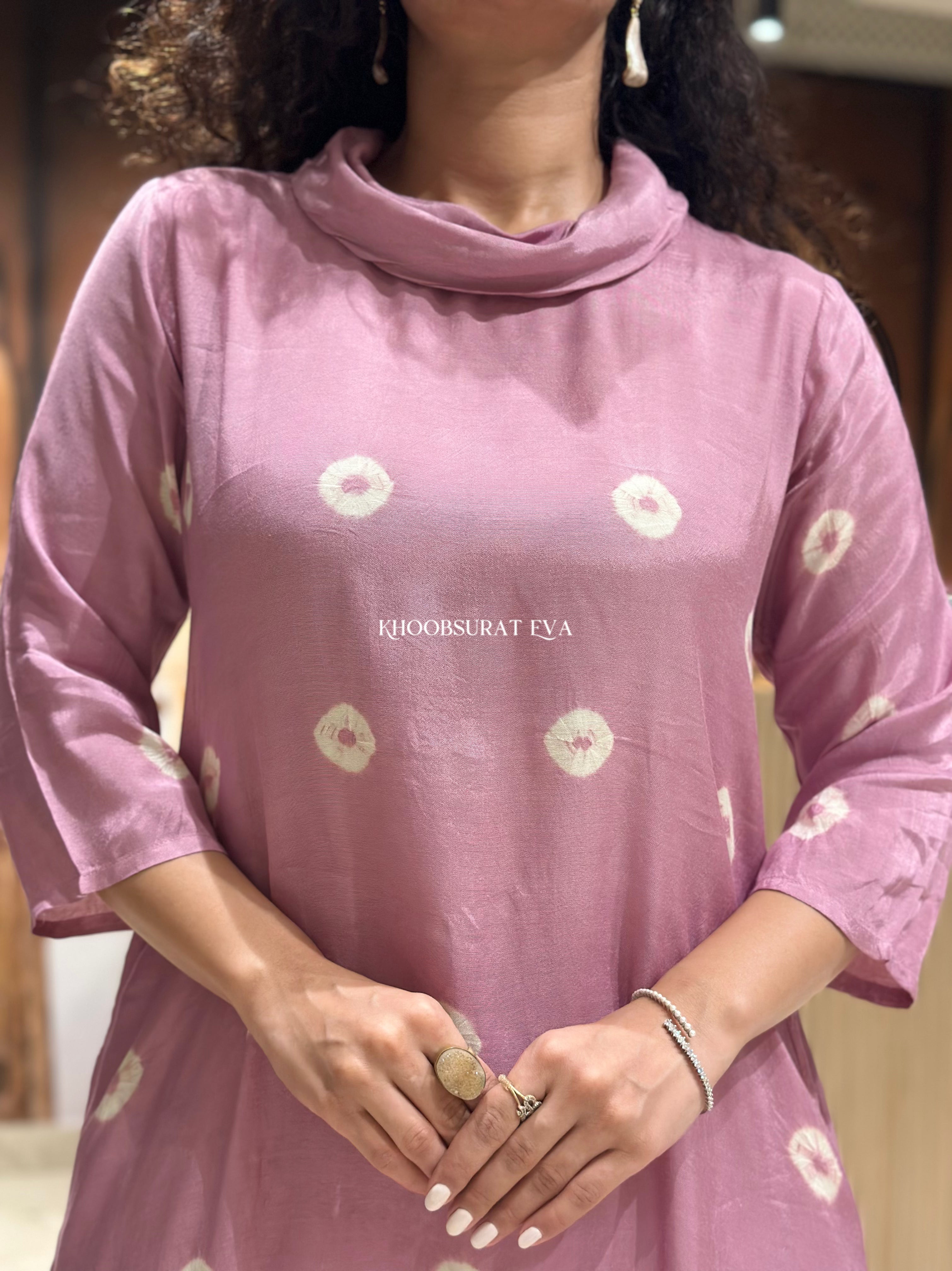 Pinkissimo Lilac Coord Set