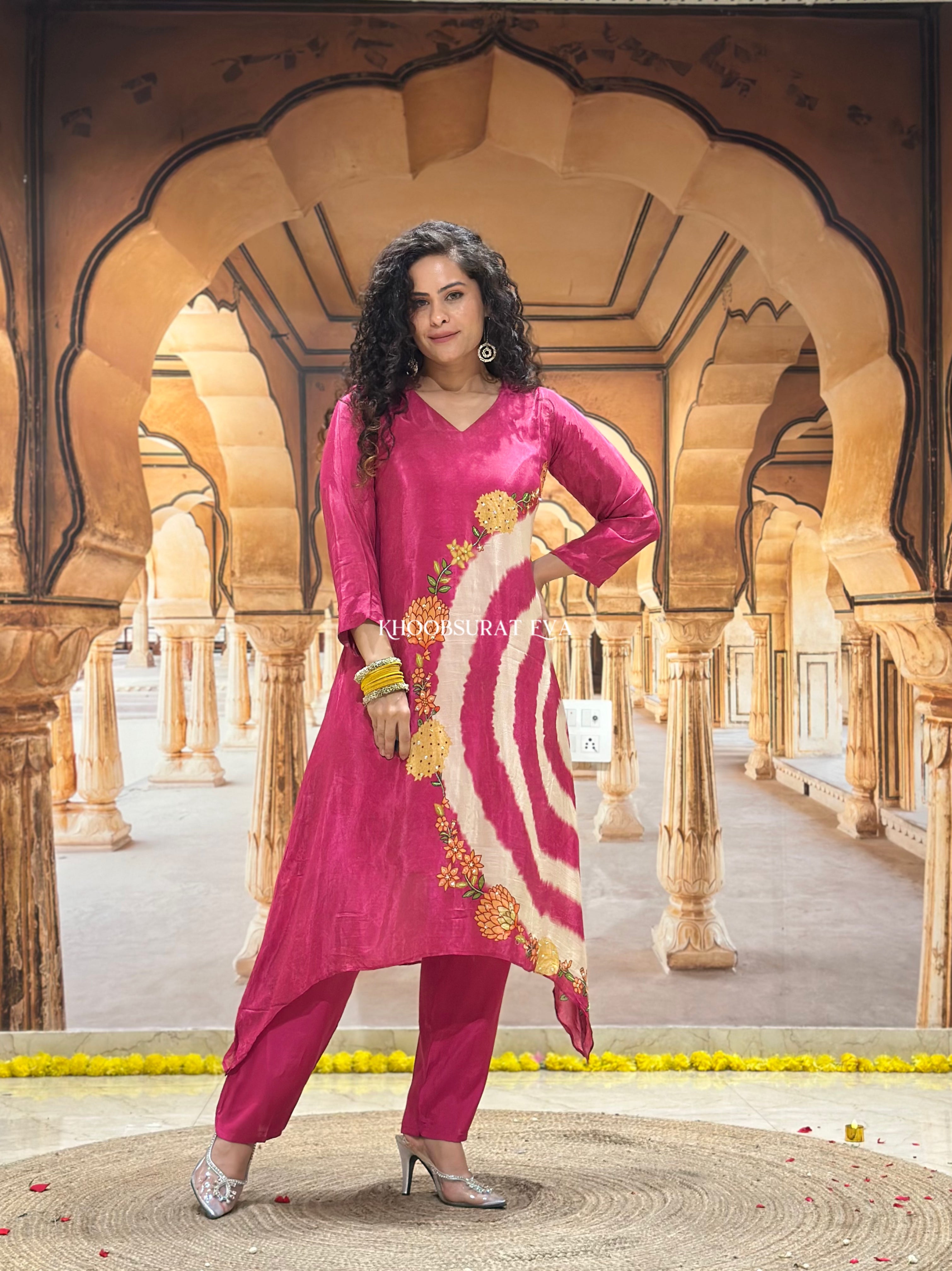 Mangal Lakshmi Festive Kurta Set 