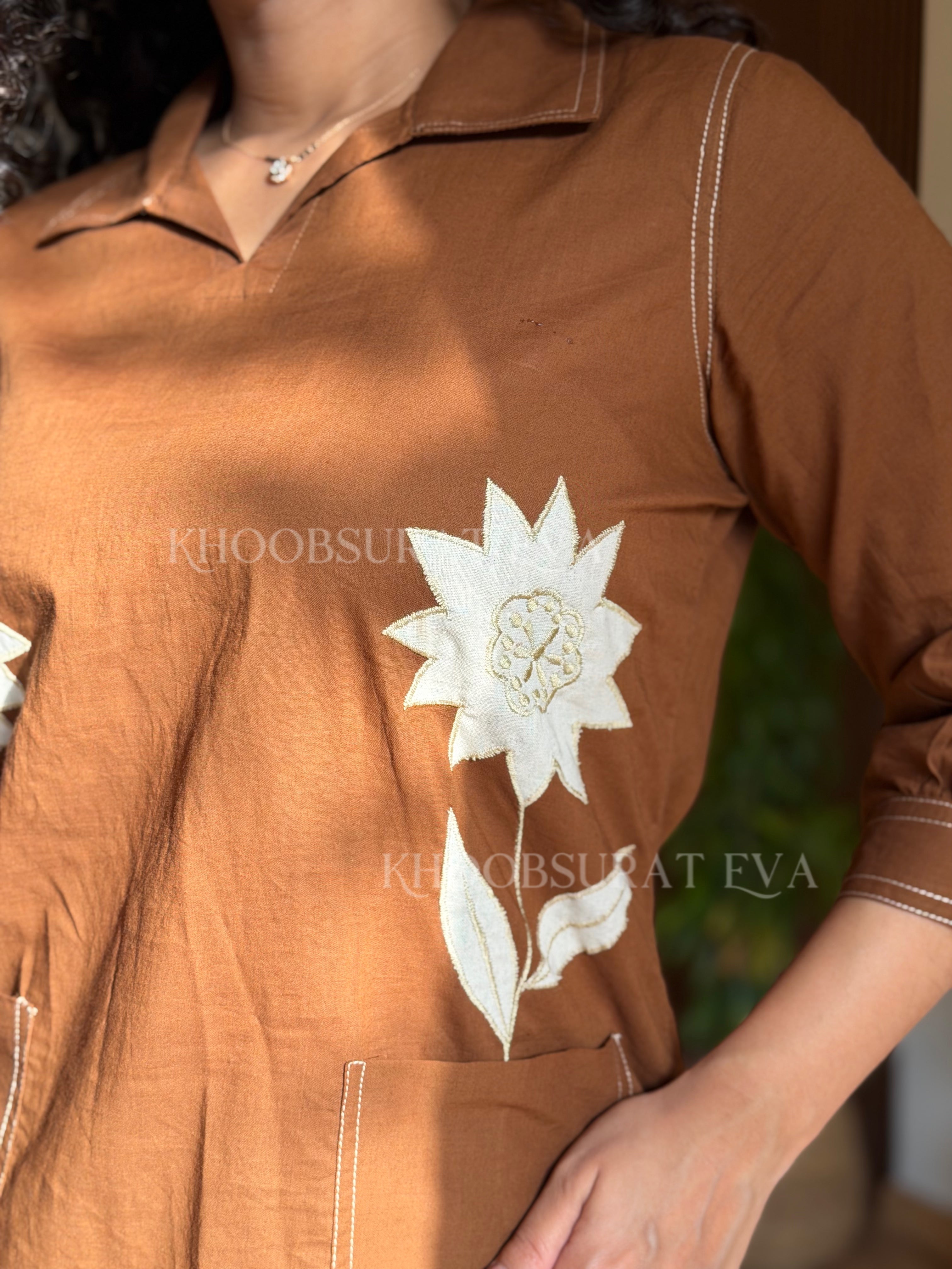 CHINESE COTTON COORD SET