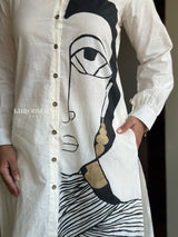 Summer Breeze White Kurta Set