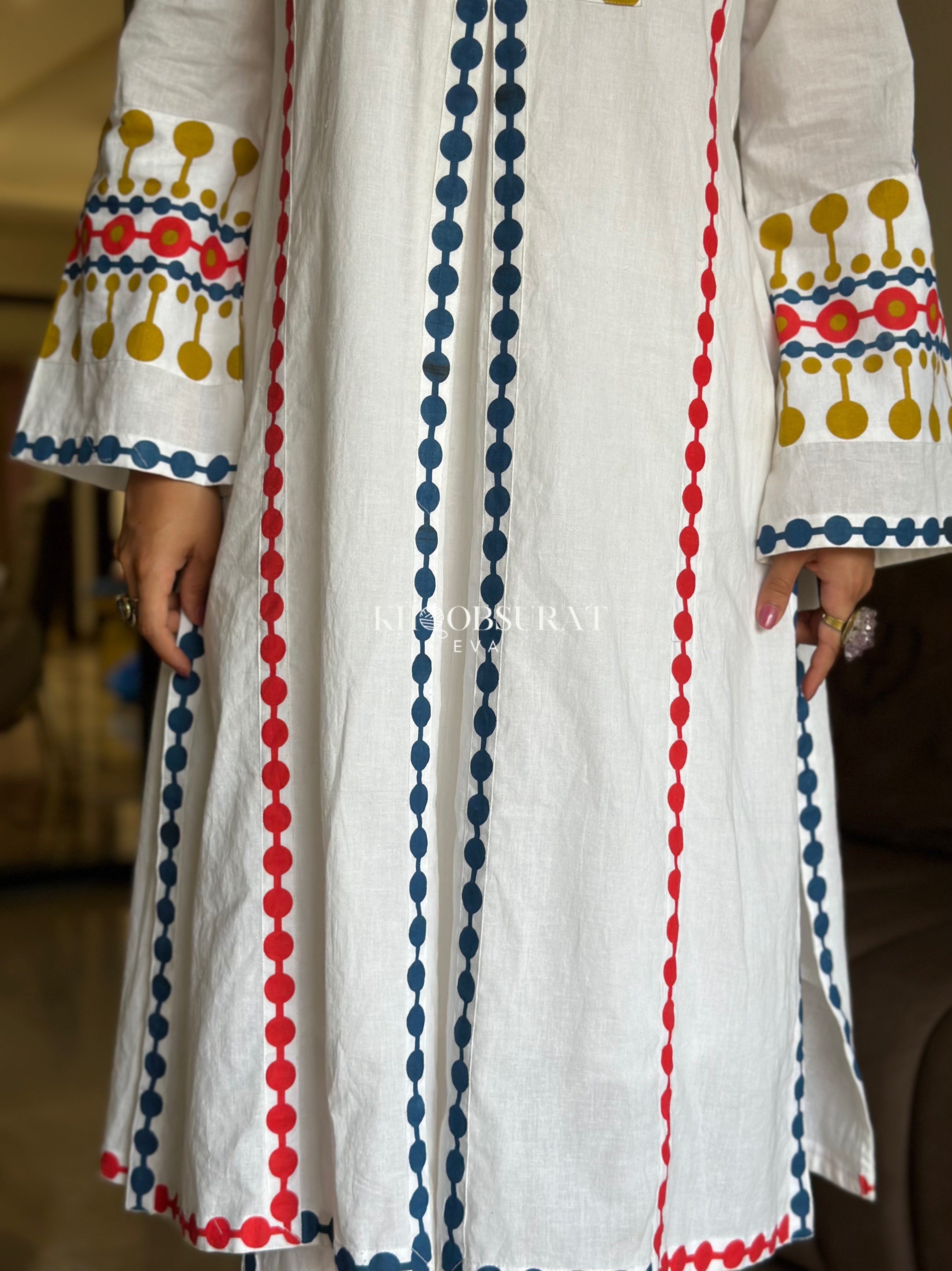 Anokhi Adorn White kurta set