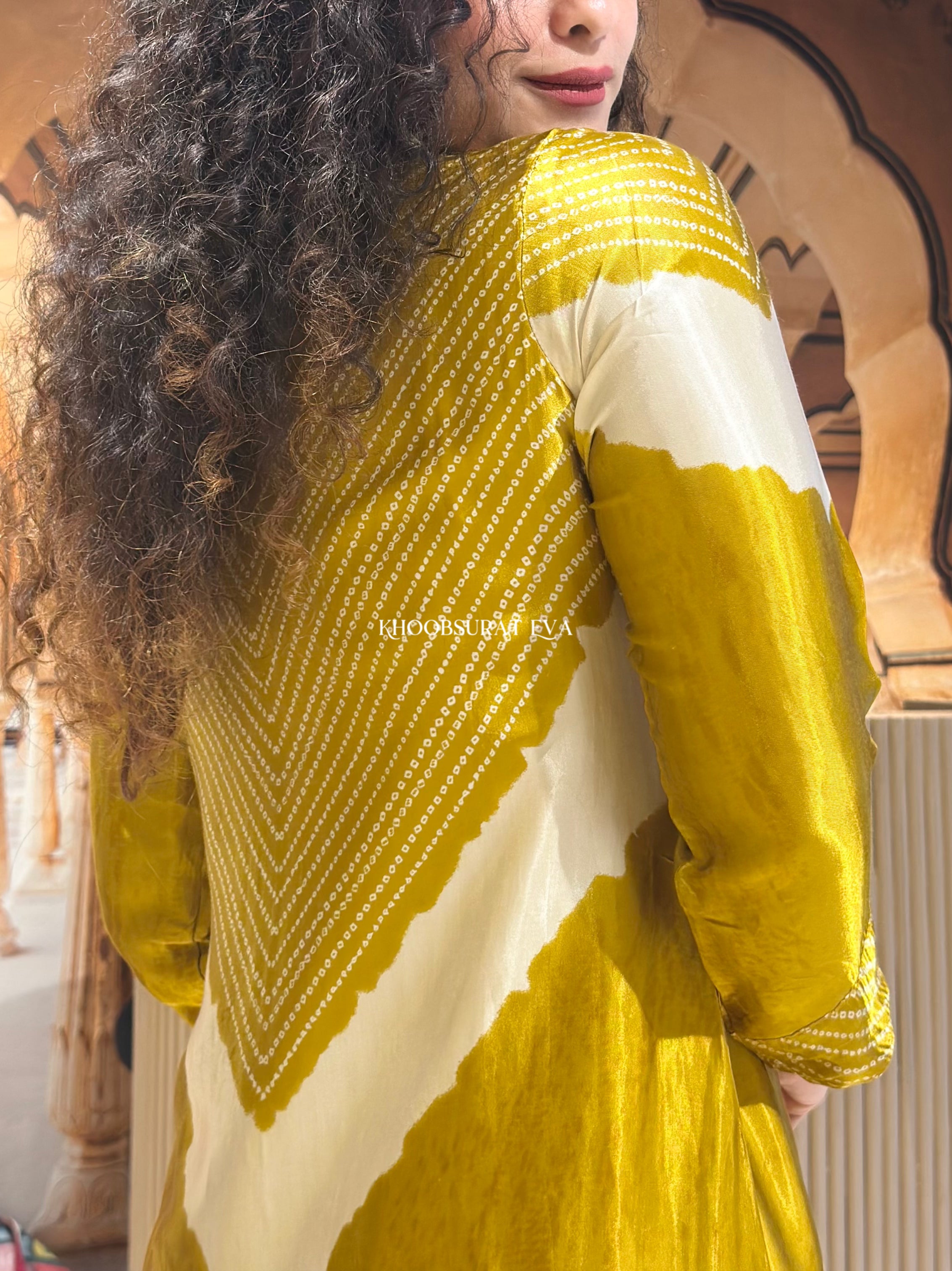 Luxe Look Yellow Kurta Set