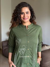 City Chic Green Kurta Set