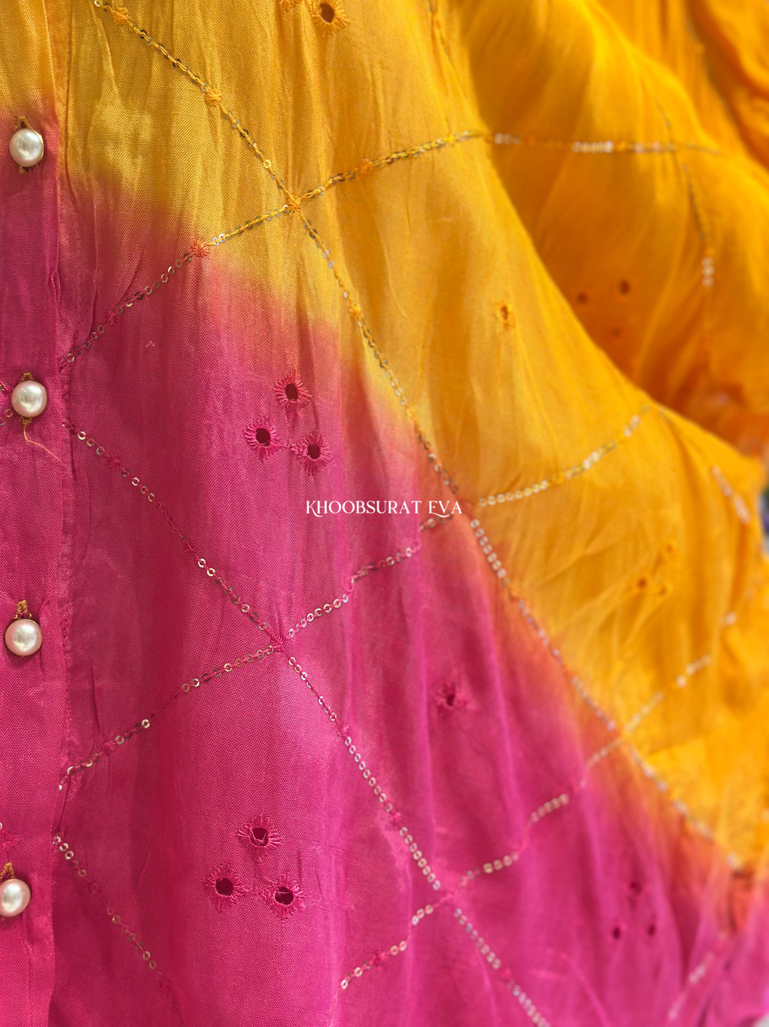 Heritage Hues Kaftan Coord Set