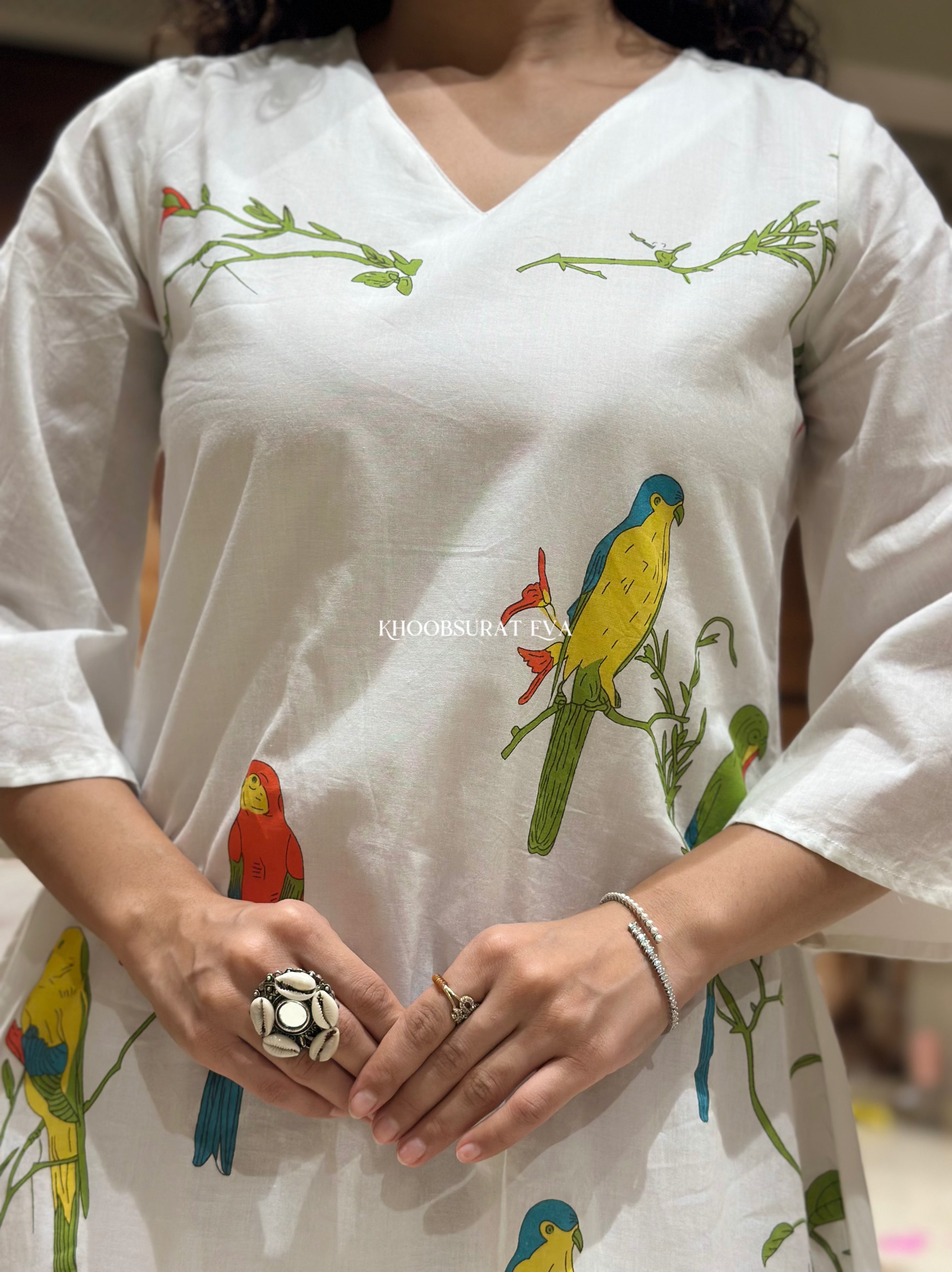 Casual Yellow Cotton Dress