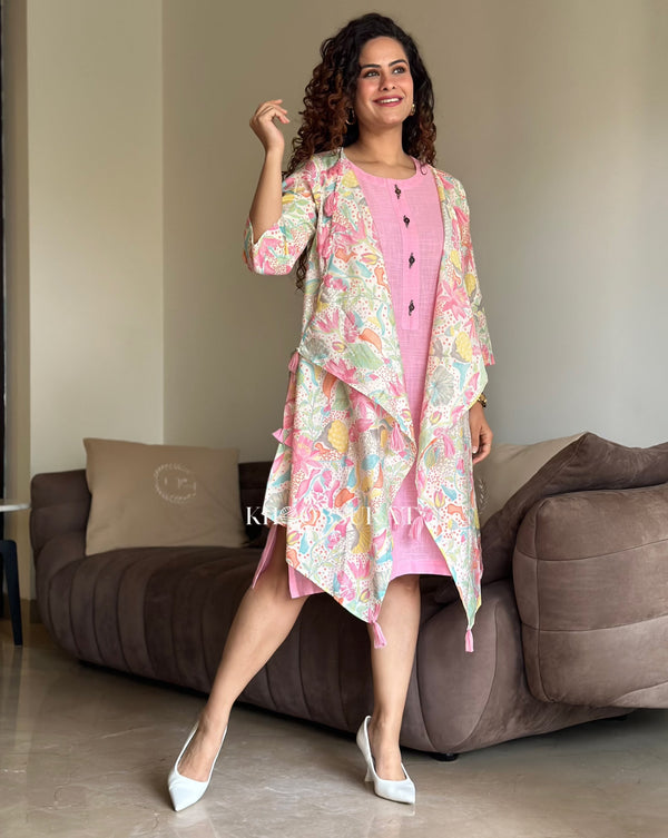 Jacket Dresses Khoobsurat Eva