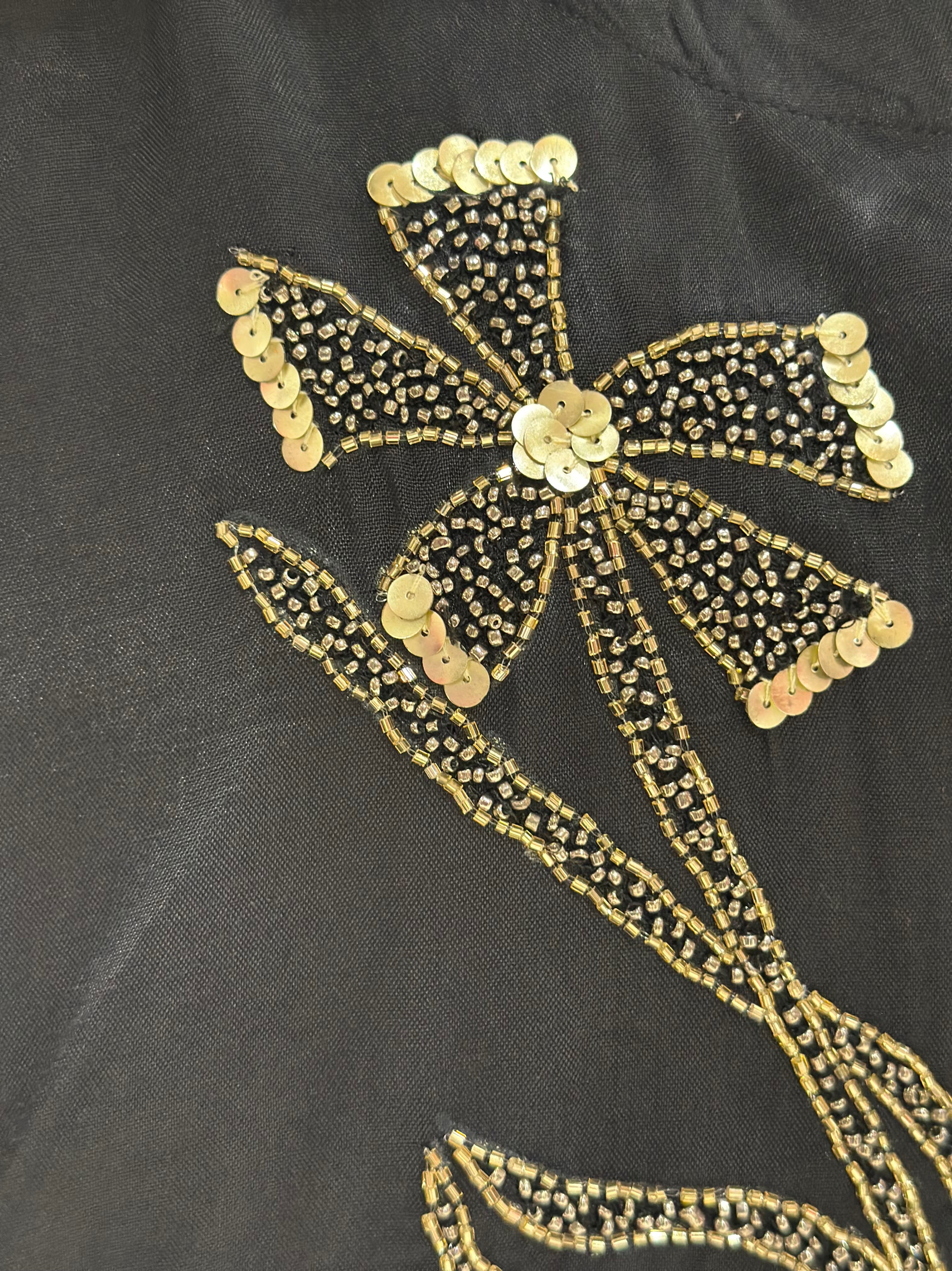 Veronica Glam Black Coord Set