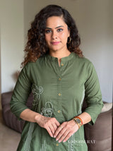 City Chic Green Kurta Set