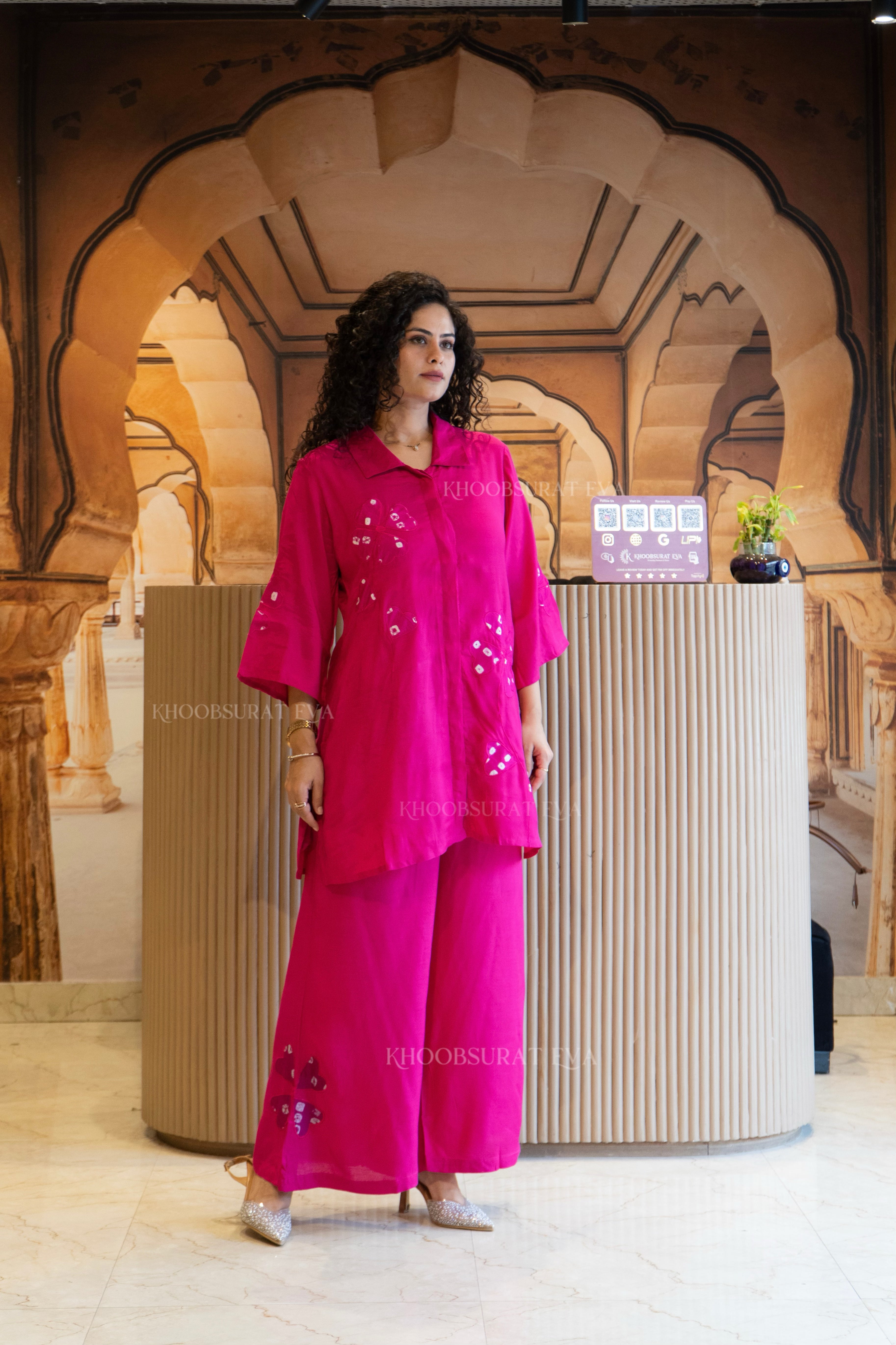 JAIPUR BANDHEJ COORD SET