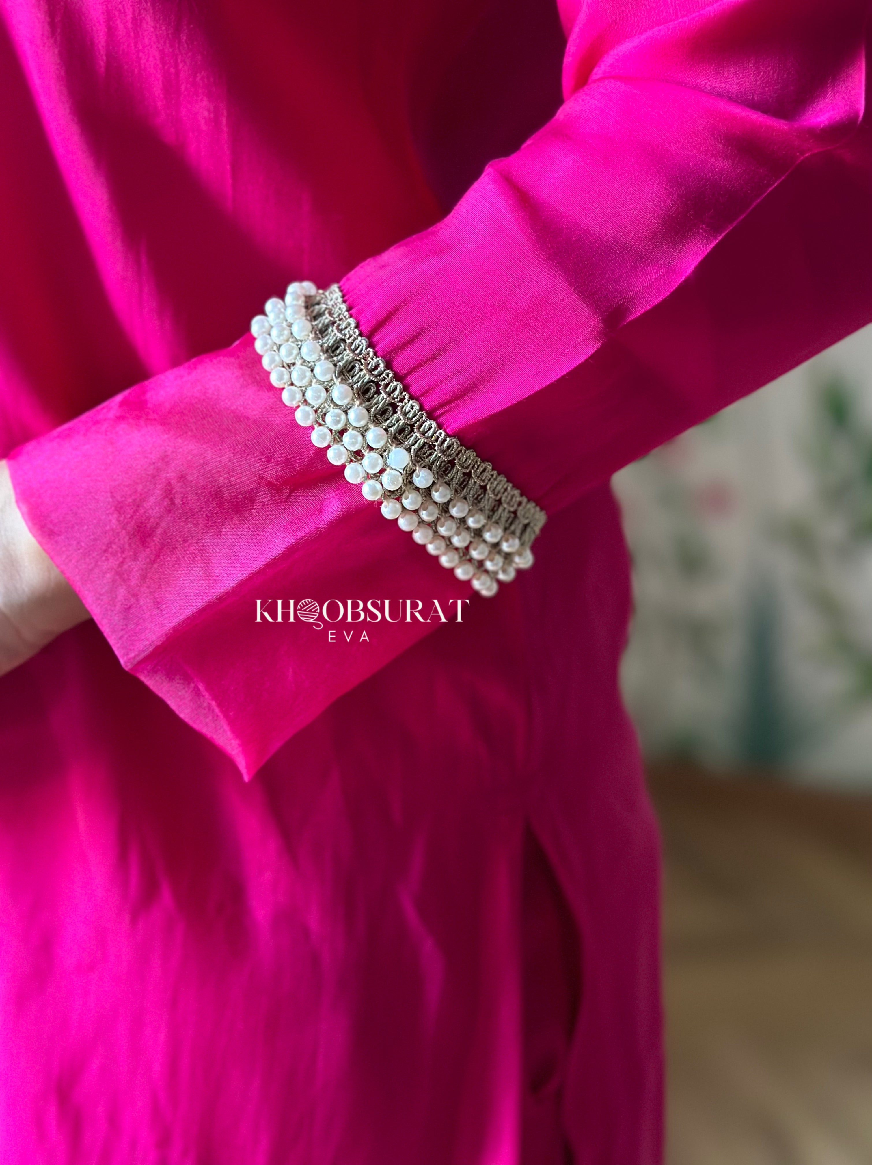 Kareena Beauty Pink Kurta Set