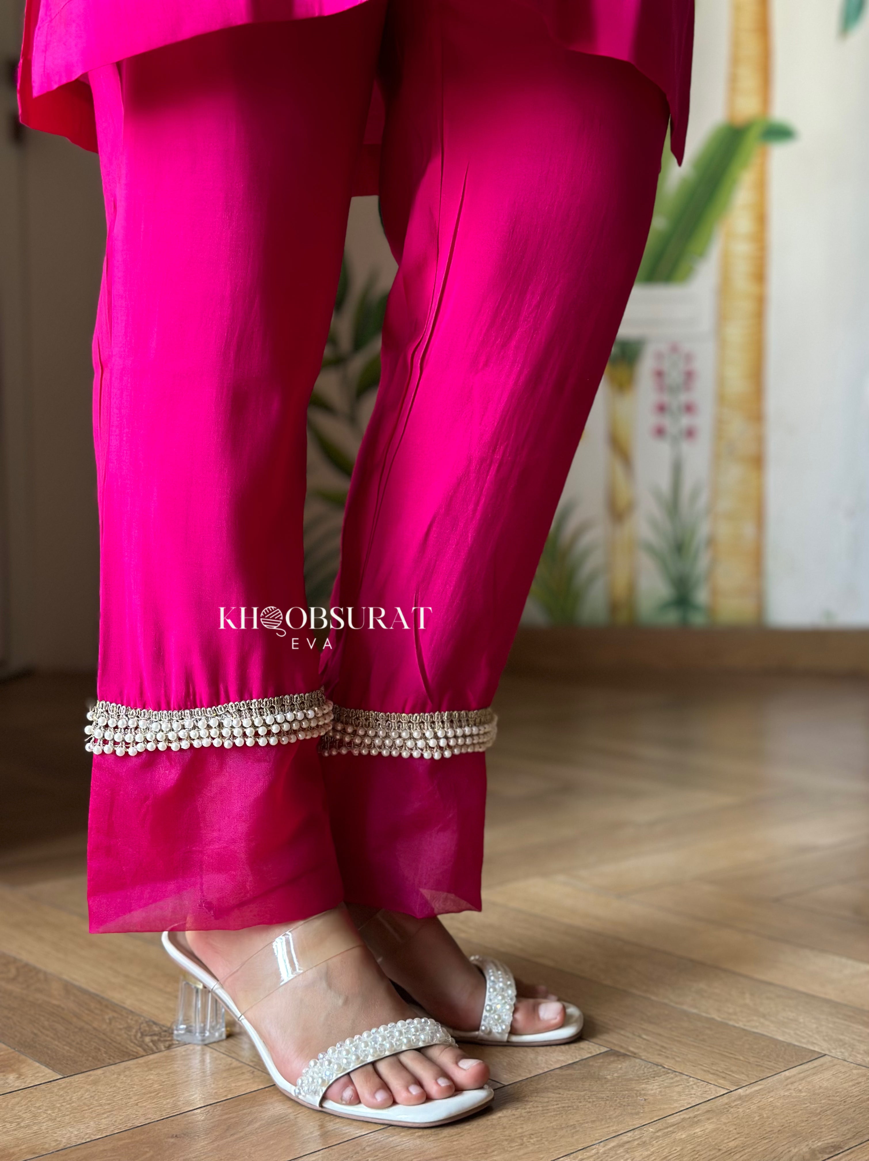 Kareena Beauty Pink Kurta Set