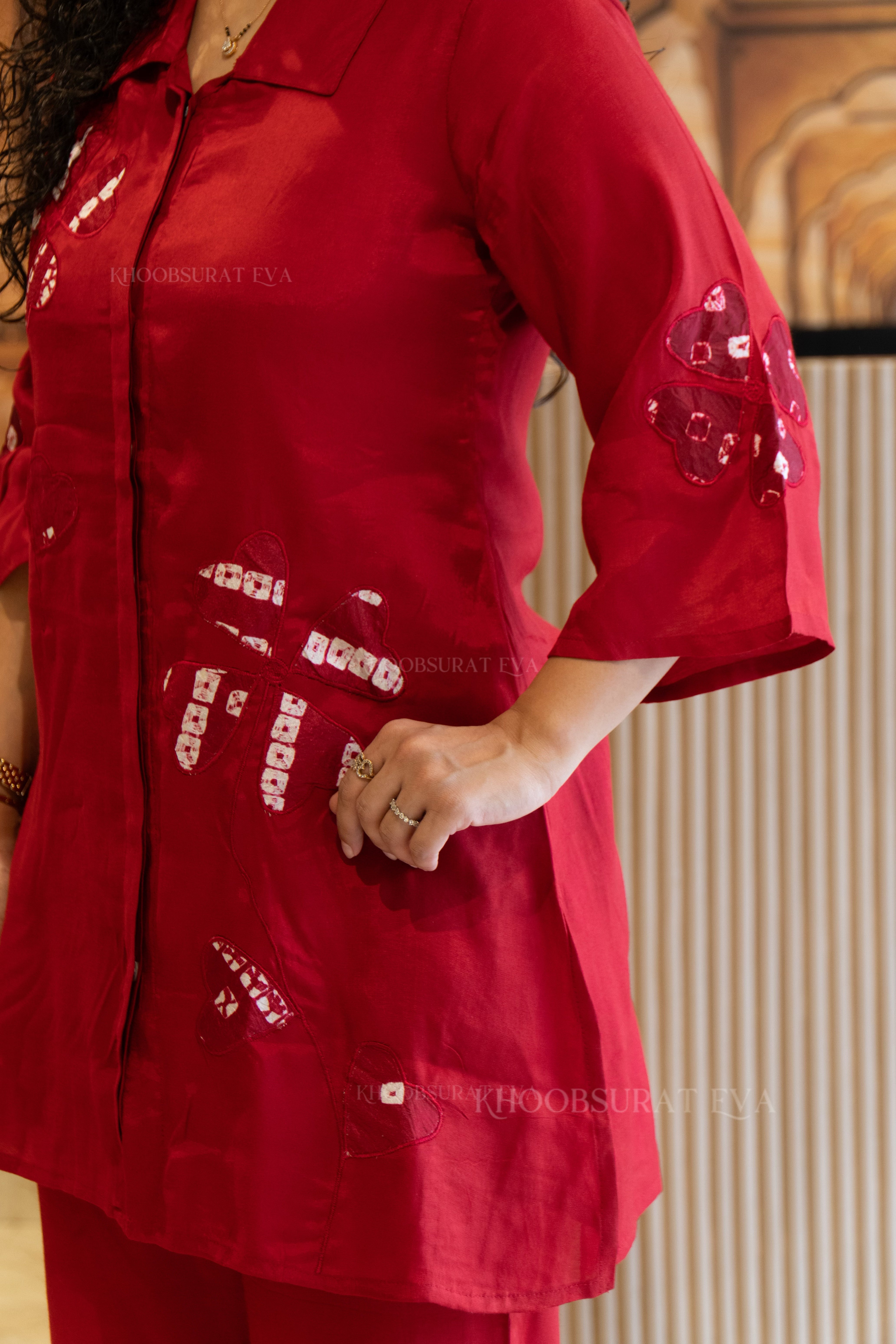 JAIPUR BANDHEJ COORD SET