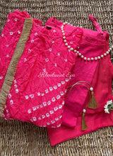 Pink City Silk Printed Kaftan Tunic Set