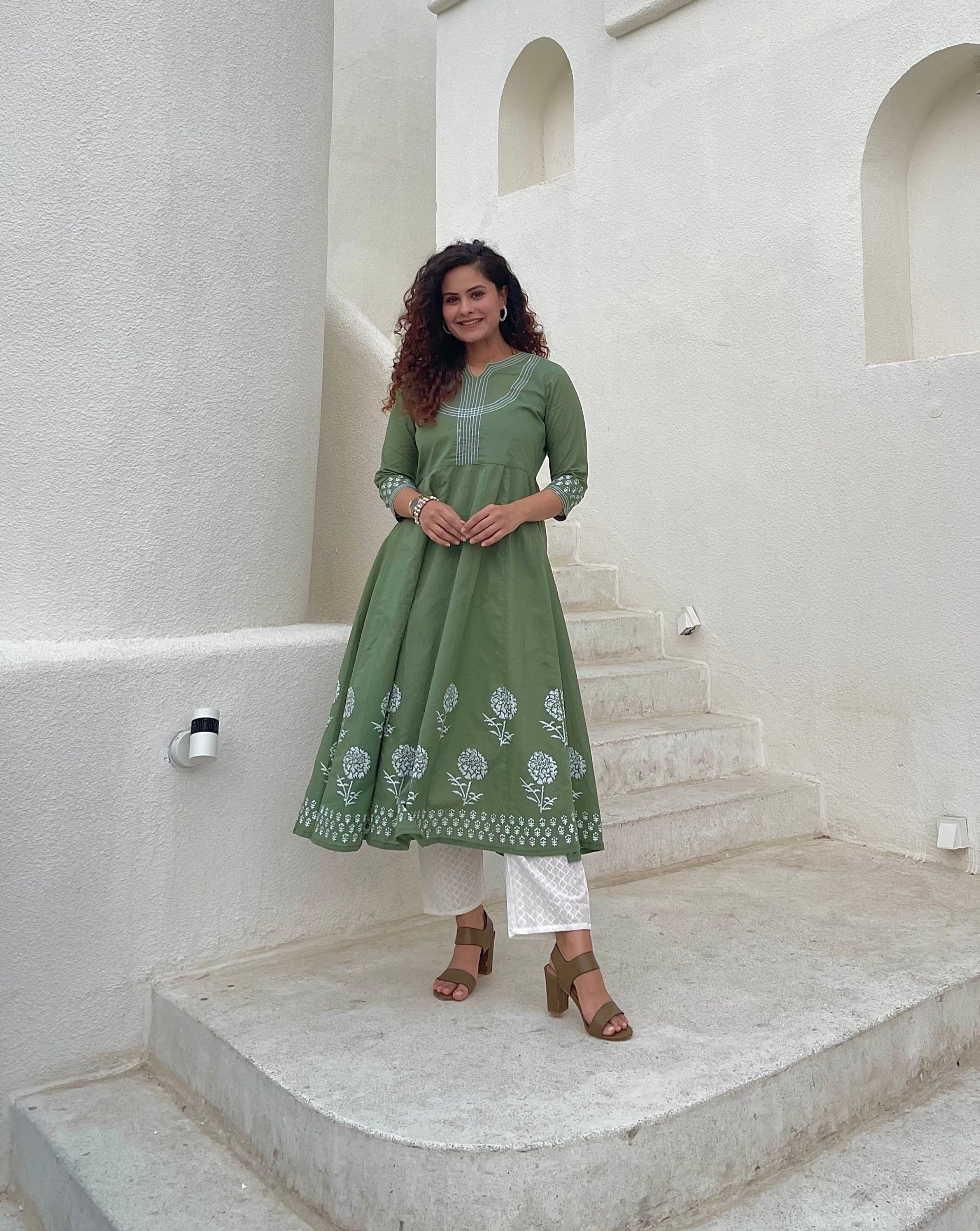 Anarkali Kurta Set