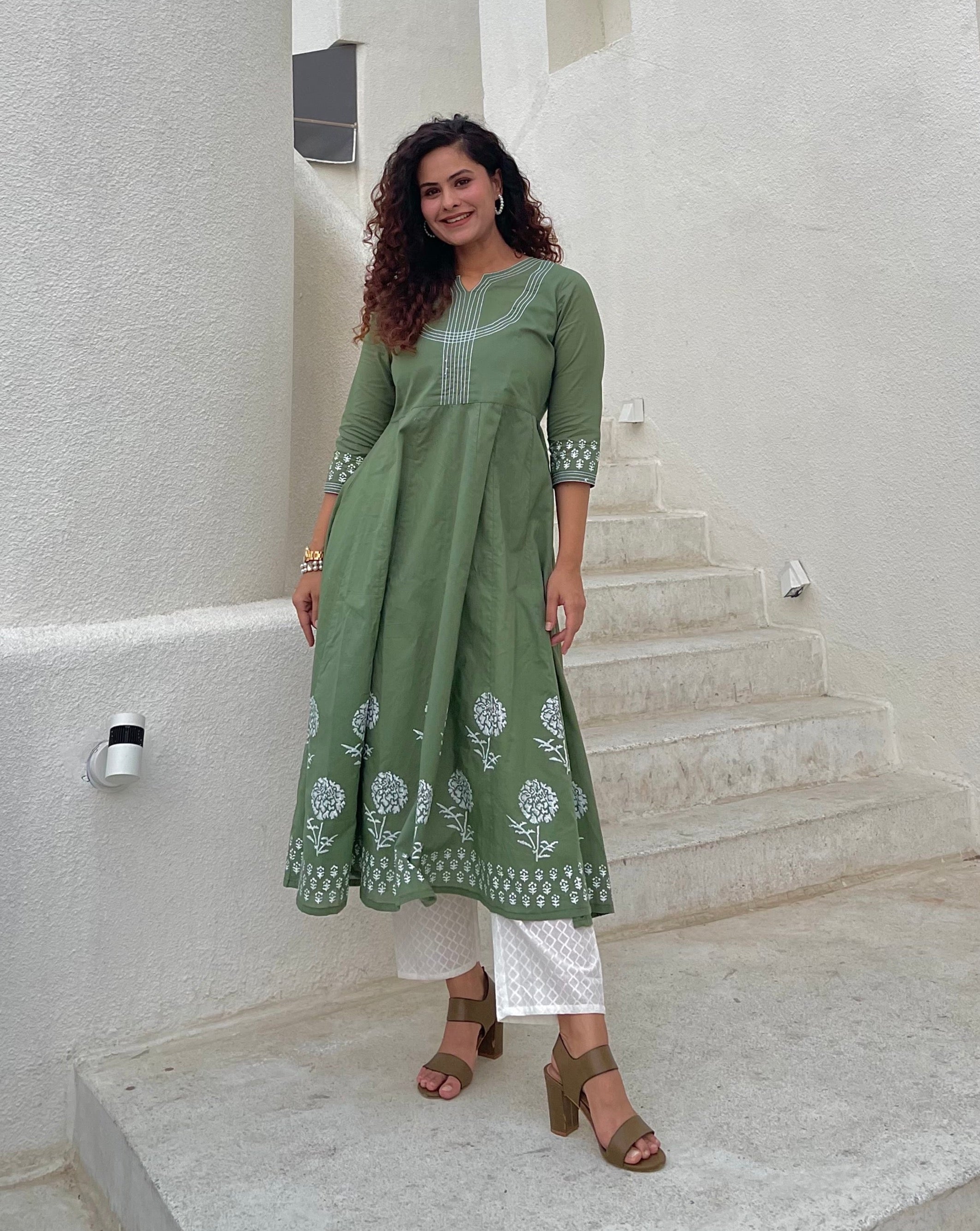 Anarkali Kurta Set