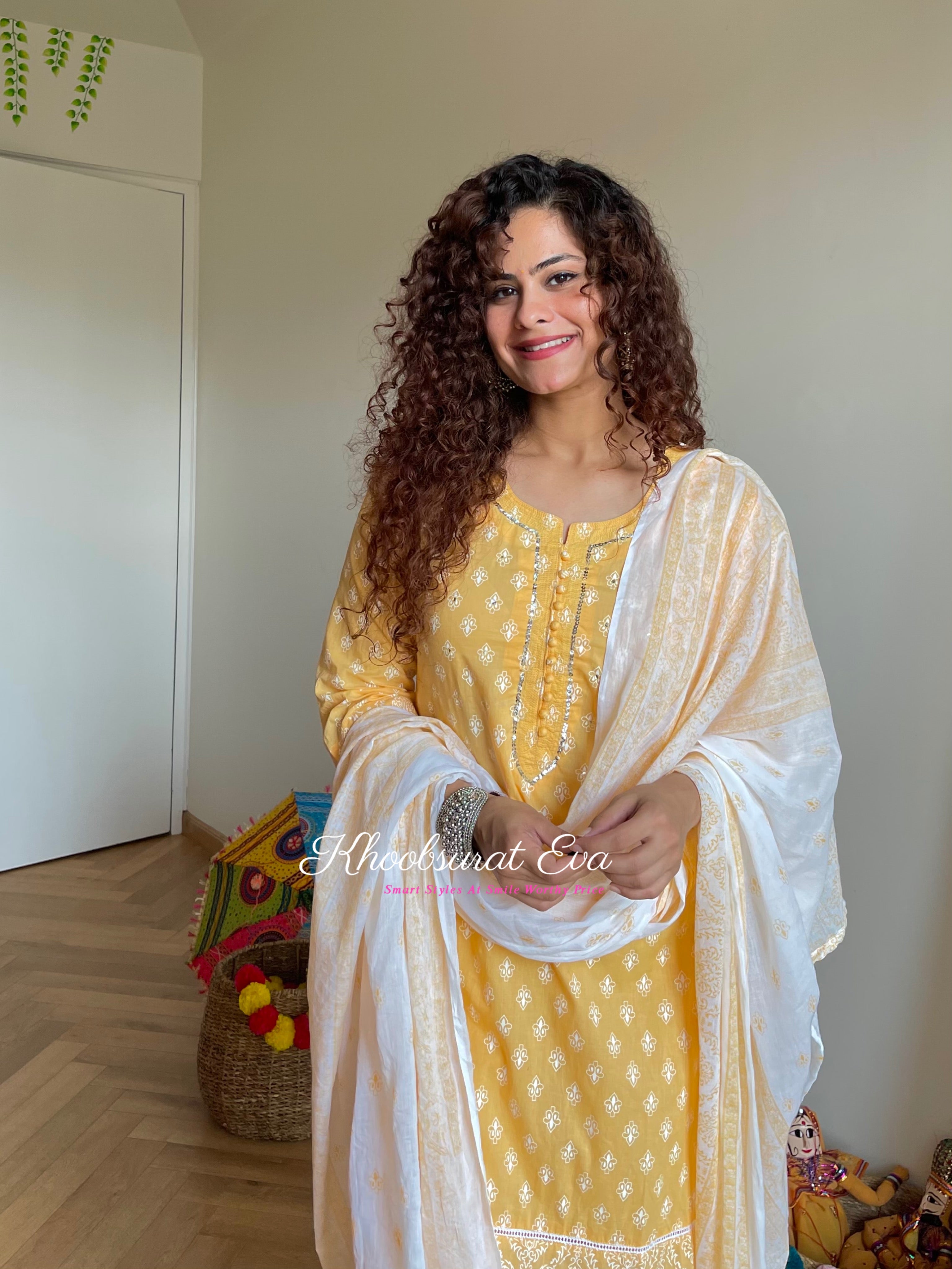 Nainital Nirvana Yellow Suit Set