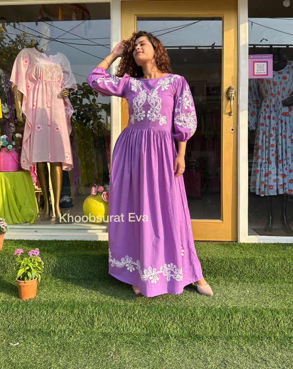 Summer Soiree Purple Dress